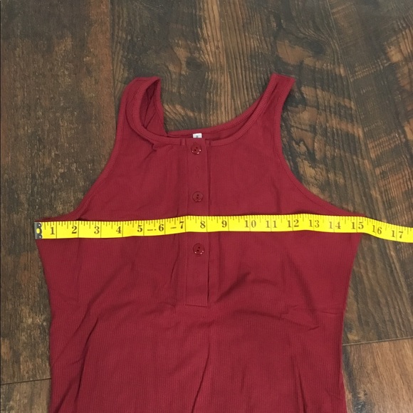 📣LAST 1📣Ribbed Tank Dress Sz Small - Picture 2 of 6